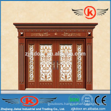 JK-C9040 tip-top quality villa carving copper art door